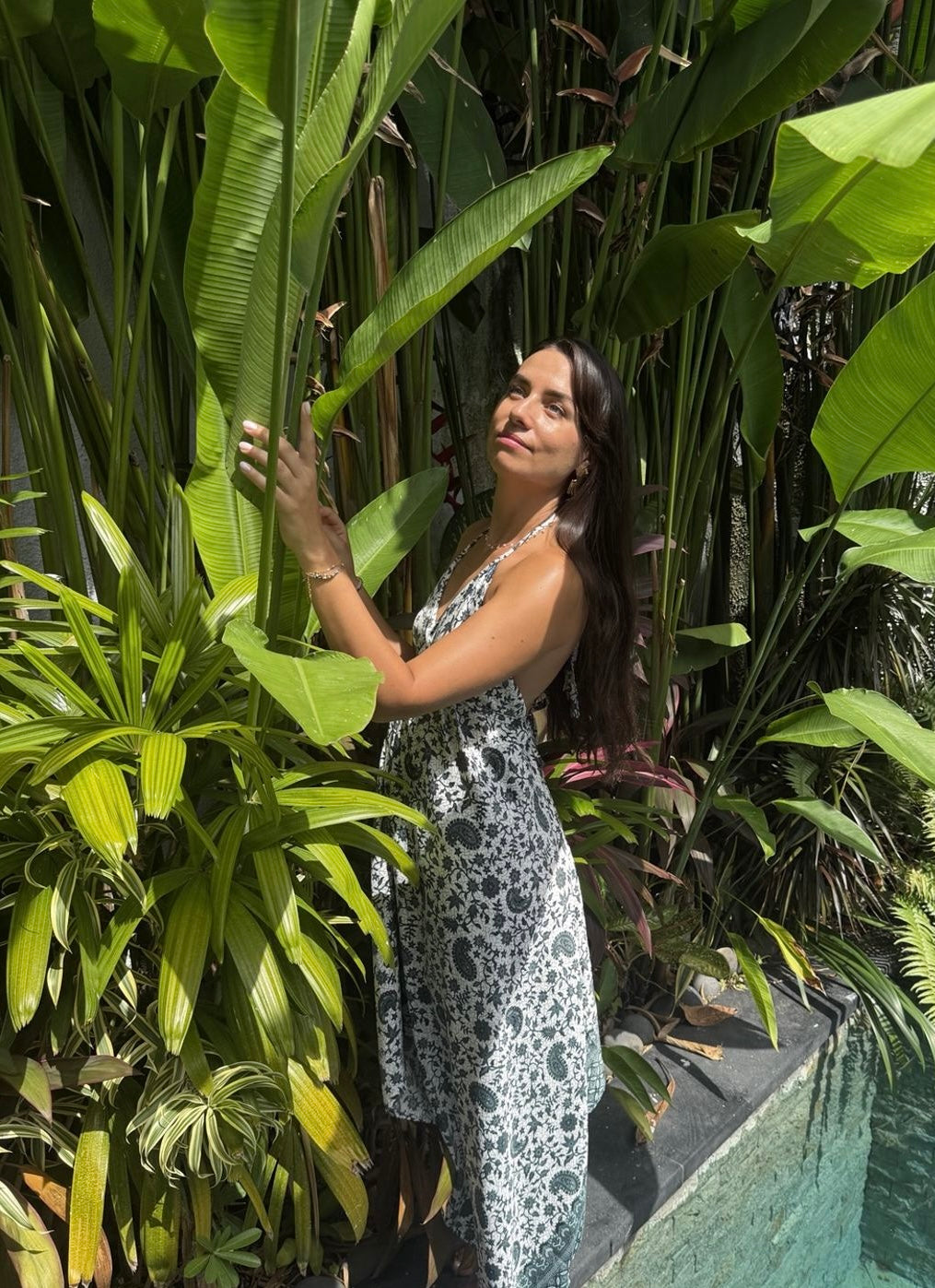 Robe Satinée Moonlight Bali