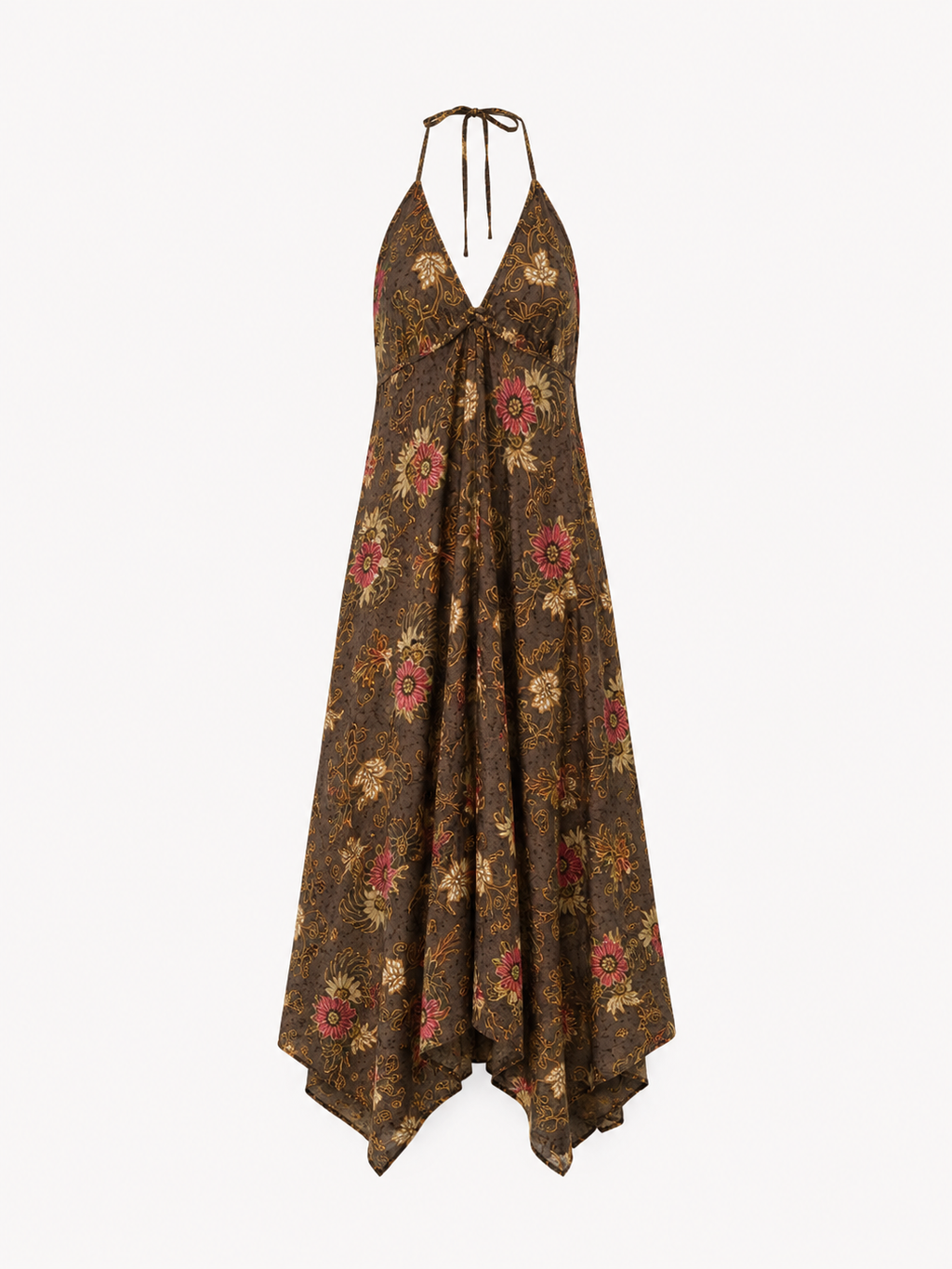 Robe Satinée Bali Bohème
