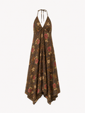 Robe Satinée Bali Bohème