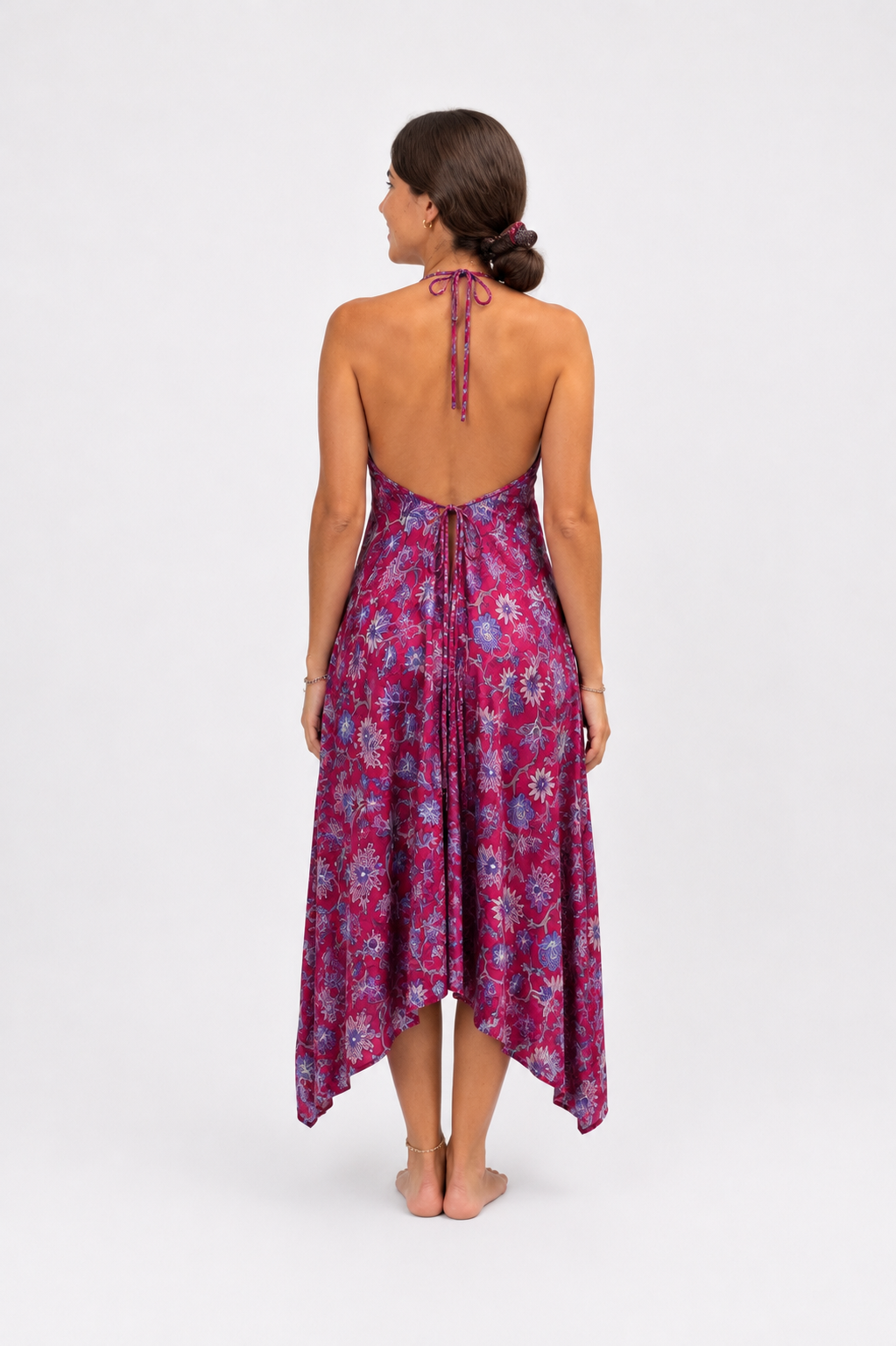 Robe Satinée Pink Paradise