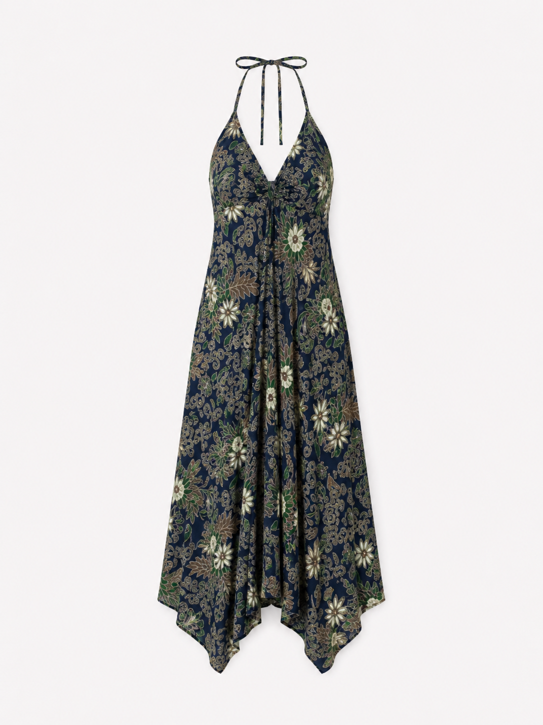 Robe Satinée Azure Bali
