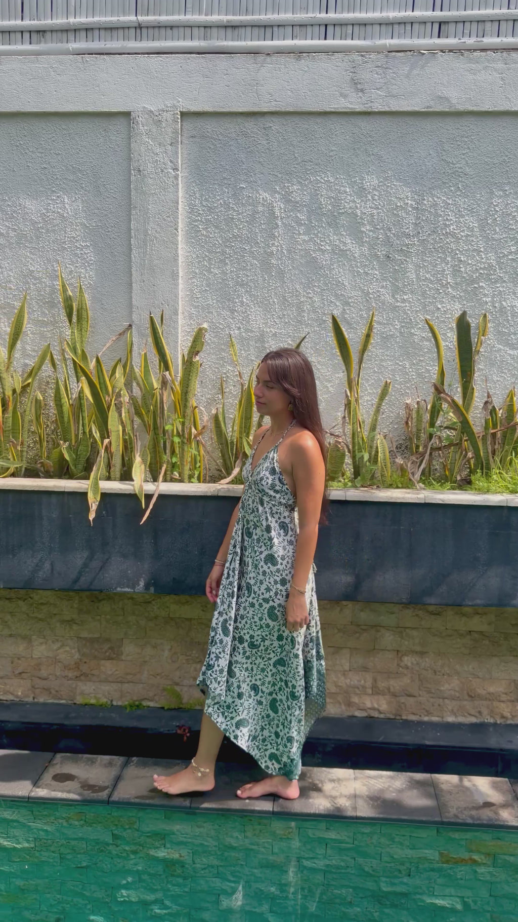 Robe Satinée Moonlight Bali